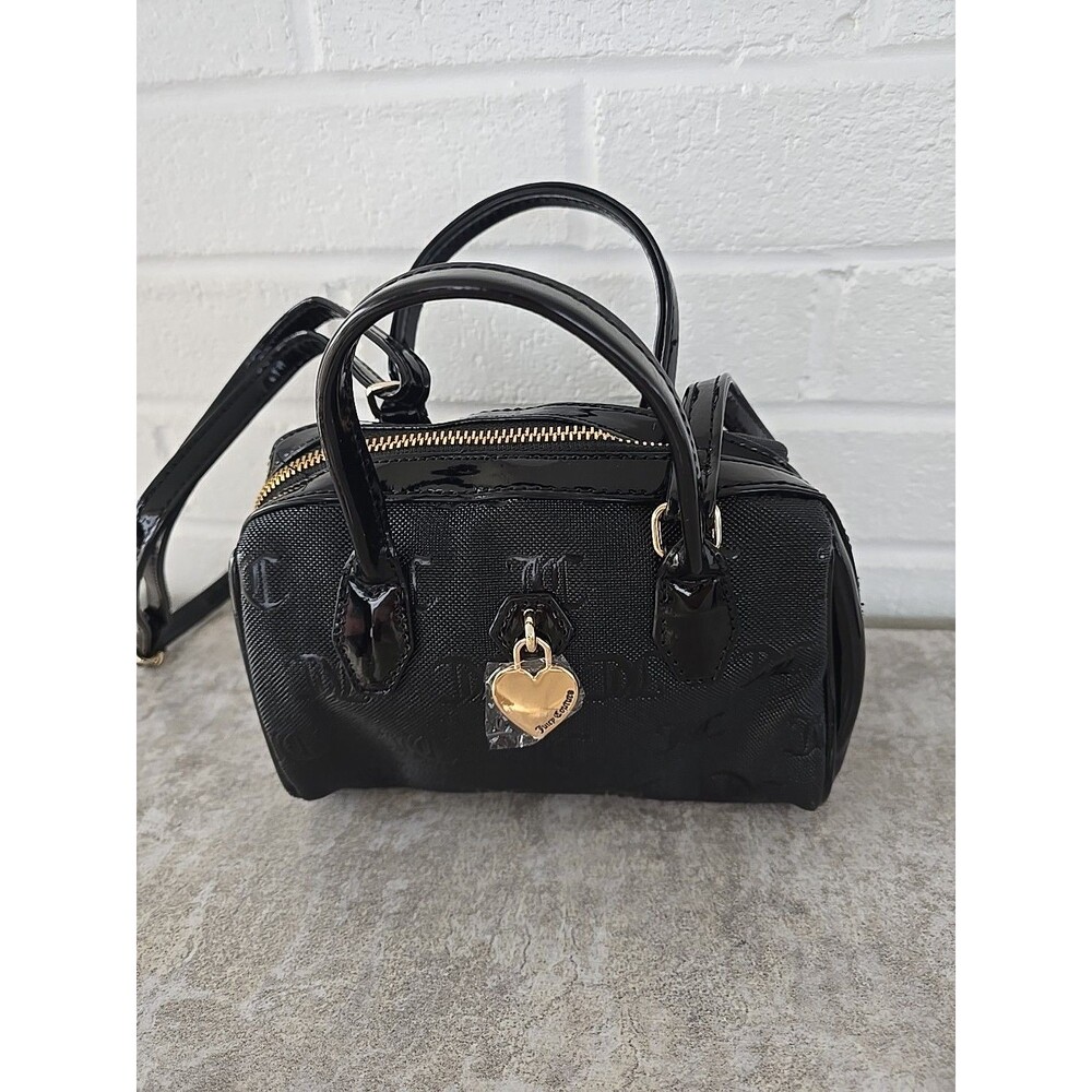 Juicy Couture Mini Bag Black Crissbody/Shoulder Bag NWOT - Picture 2 of 11